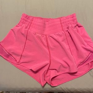 Lululemon 2.5” high rise shorts